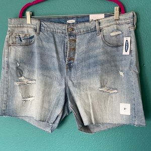 Old Navy jean shorts size 18